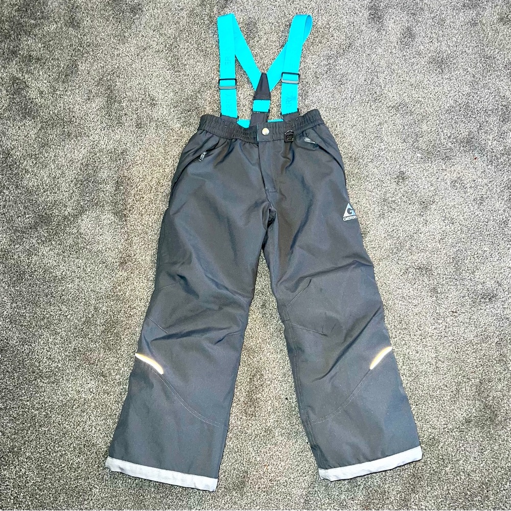 NWOT Gerry Youth Kids Unisex Convertible Snow Bib Insulated Ski Pants